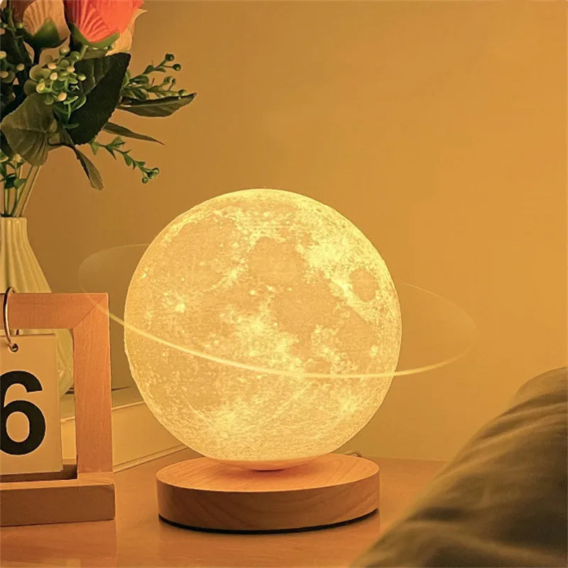 3D Magnetic Floating Moon Lamp