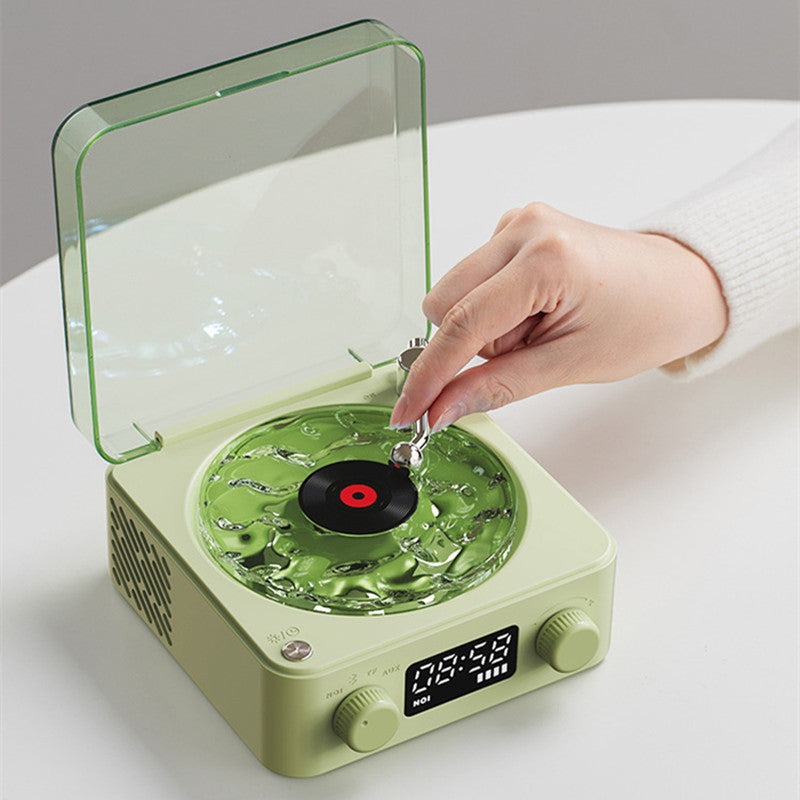 Record Player Stereo Sound With  Projection Lamp Effect